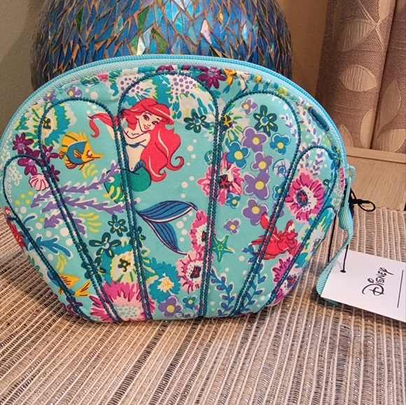 Vera Bradley Handbags - Disney Little Mermaid Shell cosmetic bag from Vera Bradley